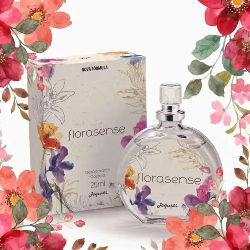 Jequiti Colônia Feminina Delicada e Floral Aroma Suave para Mulheres