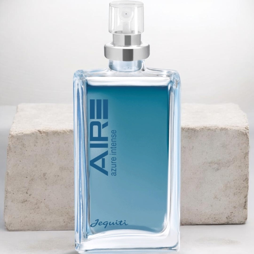 Jequiti Aire Azure Intense 25ml - Colônia Masculina Refrescante e Sofisticada para Homens