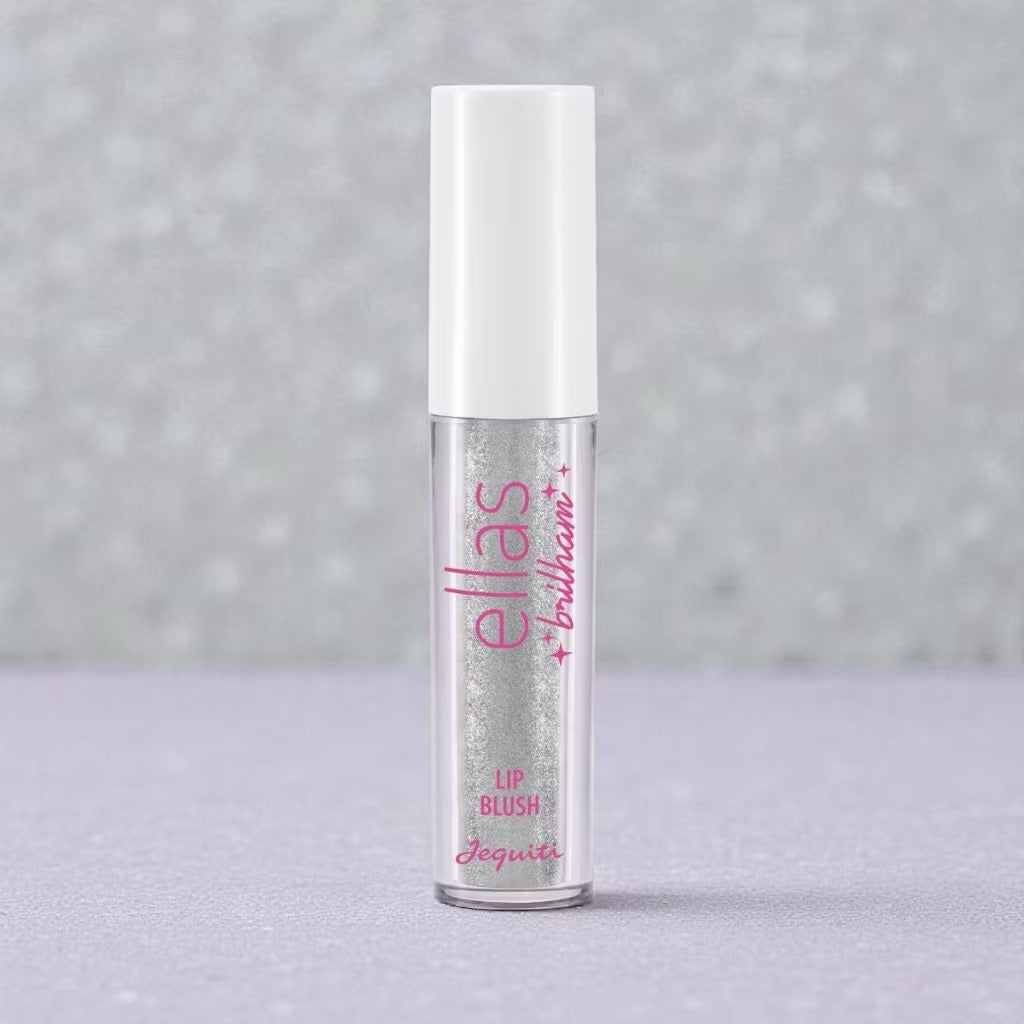 Jequiti Lip Blush Glow Ellas Brilham 3,4ml - Brilho Natural com Efeito Hidratante e Glow Sofisticado para Lábios Radiantes