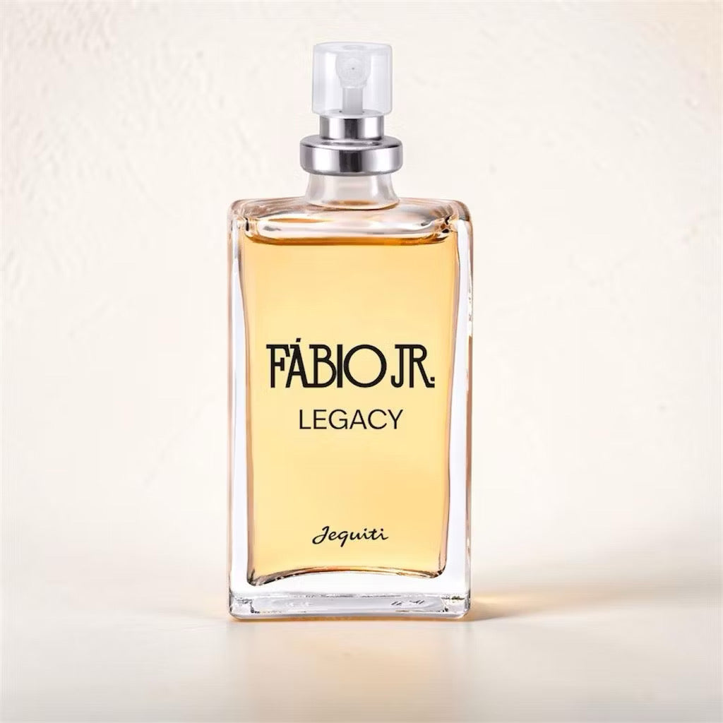 Jequiti Fábio Jr. Legacy 25ml Colônia Masculina Sofisticada e Marcante para Homens