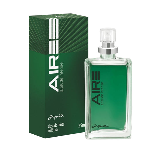 Jequiti Aire Altitude Intense Desodorante Colônia Masculina 25ml Frescor Intenso e Energia Natural para Homens