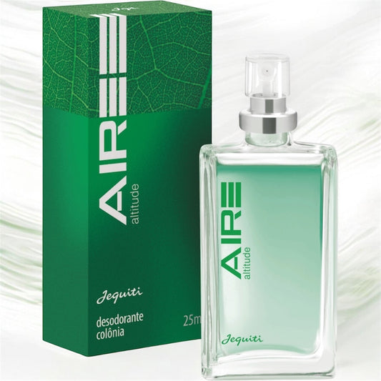 Jequiti Aire Altitude Desodorante Colônia Masculina 25ml - Fragrância Fresca e Refrescante para Homens