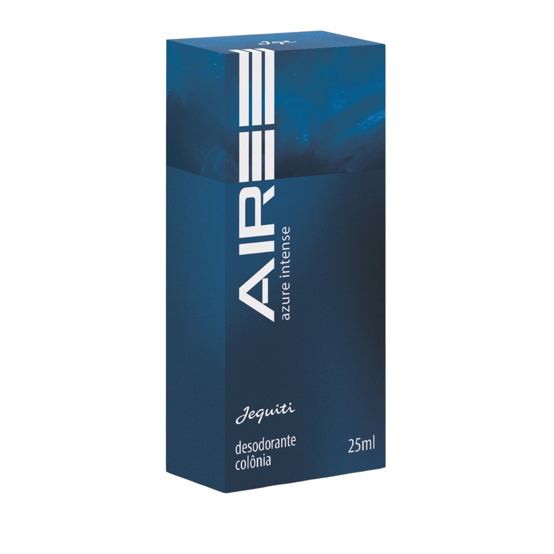 Jequiti Aire Azure Intense 25ml - Colônia Masculina Refrescante e Sofisticada para Homens
