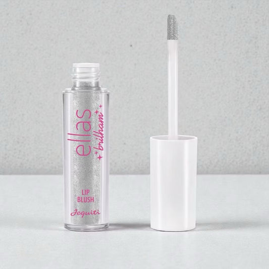 Jequiti Lip Blush Glow Ellas Brilham 3,4ml - Brilho Natural com Efeito Hidratante e Glow Sofisticado para Lábios Radiantes