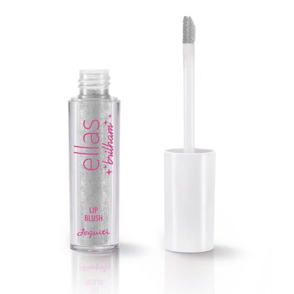 Jequiti Lip Blush Glow Ellas Brilham 3,4ml - Brilho Natural com Efeito Hidratante e Glow Sofisticado para Lábios Radiantes